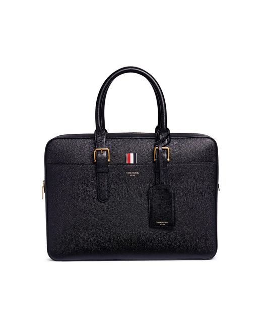 Thom Browne Pebbled leather business briefcase