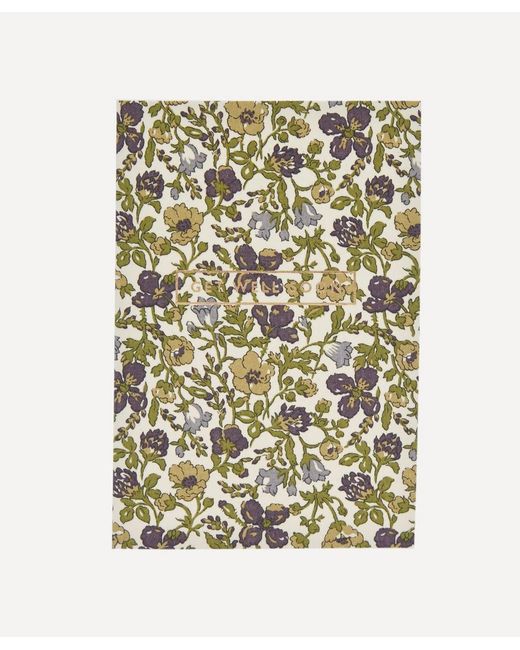 Liberty London Meadow Flowers Cotton-Covered Get Well Soon Card