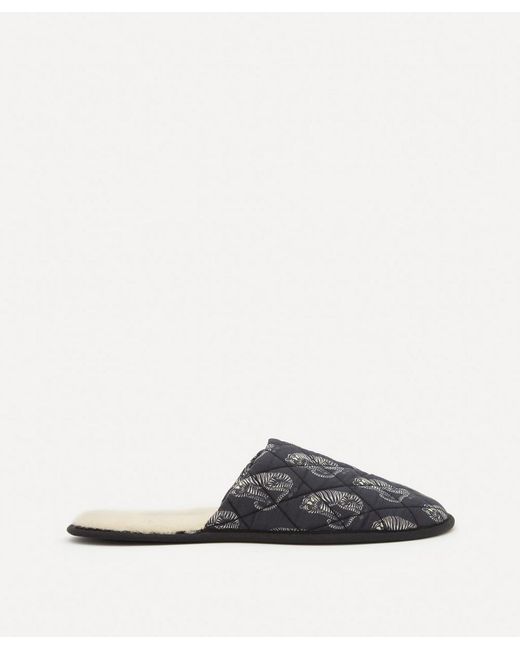 Desmond & Dempsey Core Tiger Wool Slippers