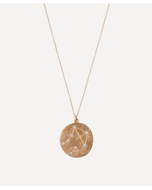Brooke Gregson Libra Astrology Diamond Necklace