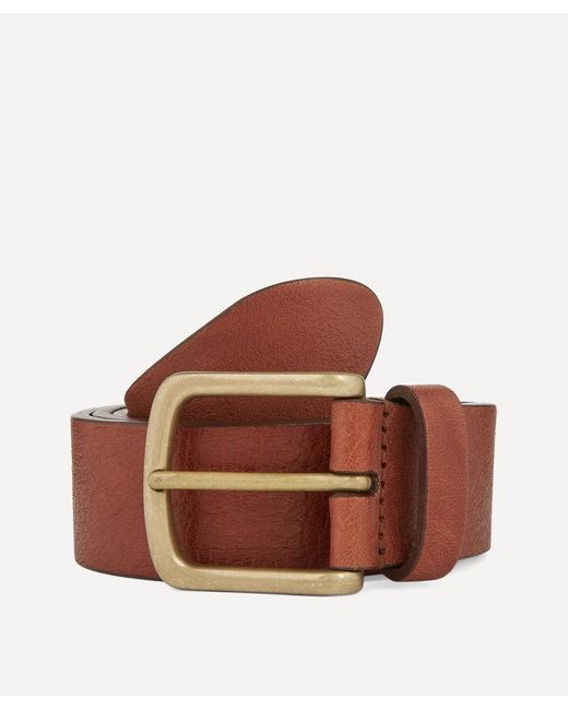 Andersons Full Grain Calf Leather Belt