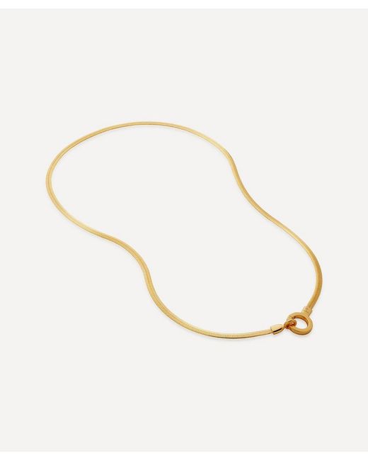 Monica Vinader x Doina 18ct Plated Vermeil Silver Snake Chain Necklace