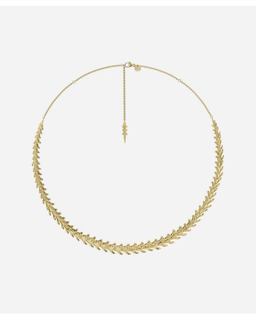 Shaun Leane Plated Vermeil Silver Serpents Trace Choker Necklace