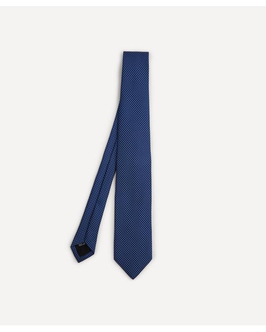 Drake's Spotted Silk Tie