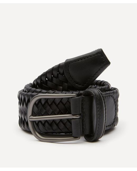 Andersons Woven Leather Belt