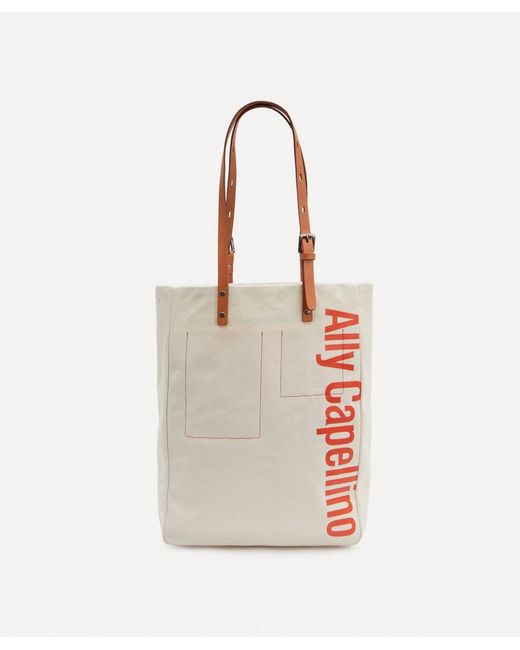 Ally Capellino Clementine Medium Canvas Tote Bag