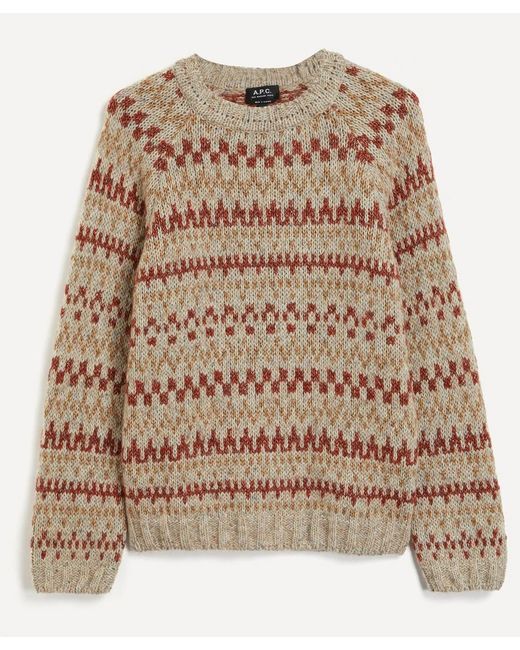 A.P.C. Pull Leonhard Knitted Jumper