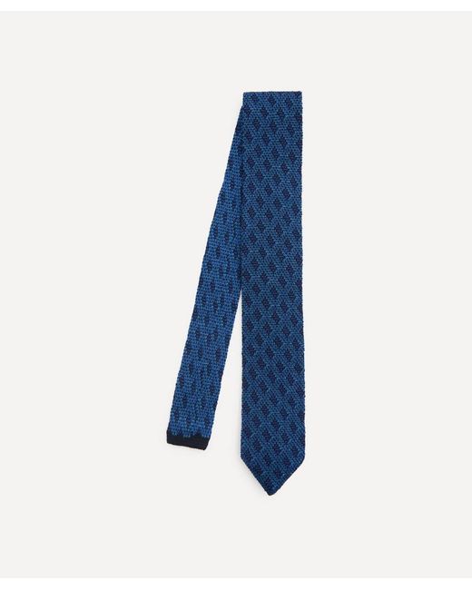 Missoni Knitted Micro-Diamond Tie