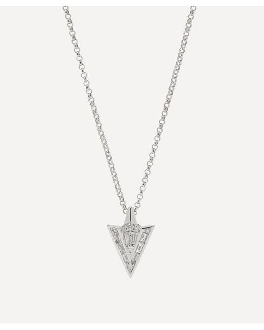 Annoushka 18Ct Flight Arrow Diamond Pendant Necklace