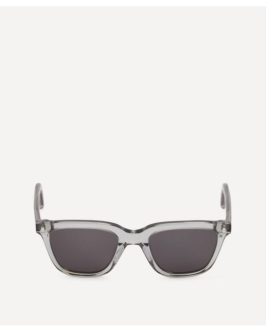 Monokel Eyewear Robotnik Grey Acetate Sunglasses