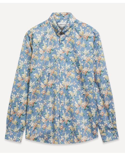 Liberty Josephine Cotton Twill Casual Button-down Shirt