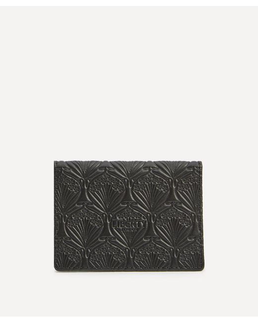 Liberty Iphis Embossed Leather Travel Card Holder
