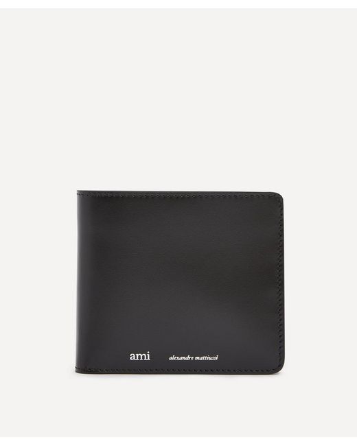 AMI Alexandre Mattiussi Folded Leather Wallet