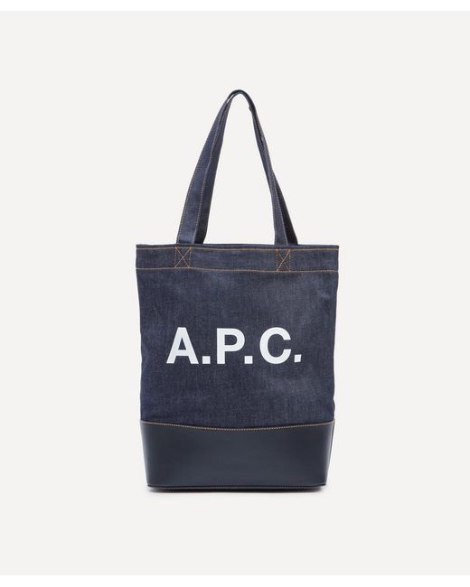 A.P.C. A. P.C. Axelle Logo Tote Bag