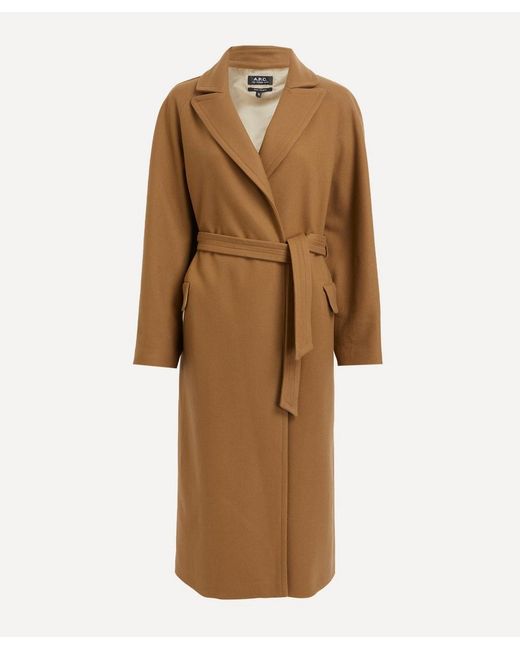 A.P.C. A. P.C. Florence Wool And Cashmere-blend Coat