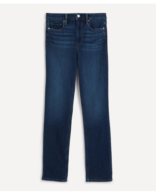Paige Cindy High-Rise Straight Leg Jeans