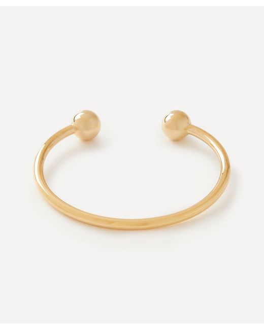 Tilly Sveaas 18ct Gold-Plated Large Torque Bangle