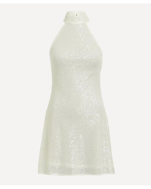 rixo Arosah Sequin Mini-Dress