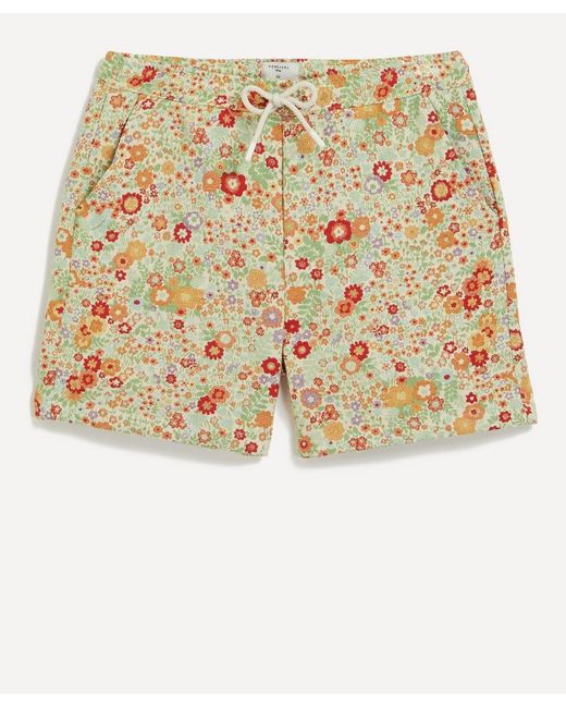 Percival Floral Drawstring Shorts