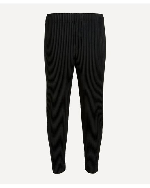 Homme Pliss Issey Miyake MC February Pleated Tapered Trousers