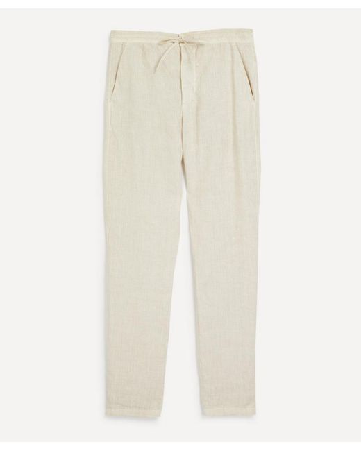 120' Lino Linen Drawstring Trousers