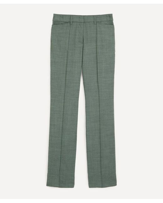 Stella McCartney Wool Front Pleat Trousers