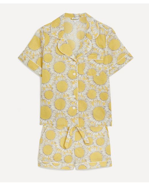 Liberty Tana Lawn Cotton Short-Sleeve Pyjama Set