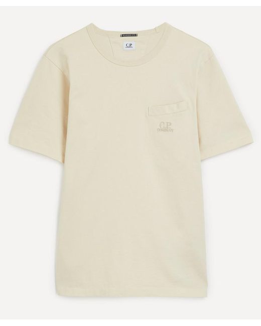 CP Company 30/2 Mercerized Jersey Twisted Pocket T-Shirt