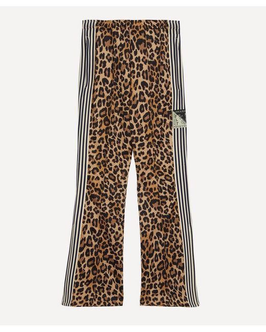 Kapital Smooth Jersey Leopard STUNTMAN Track Trousers