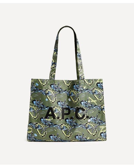 A.P.C. A. P.C. Diane Reversible Shopping Tote Bag