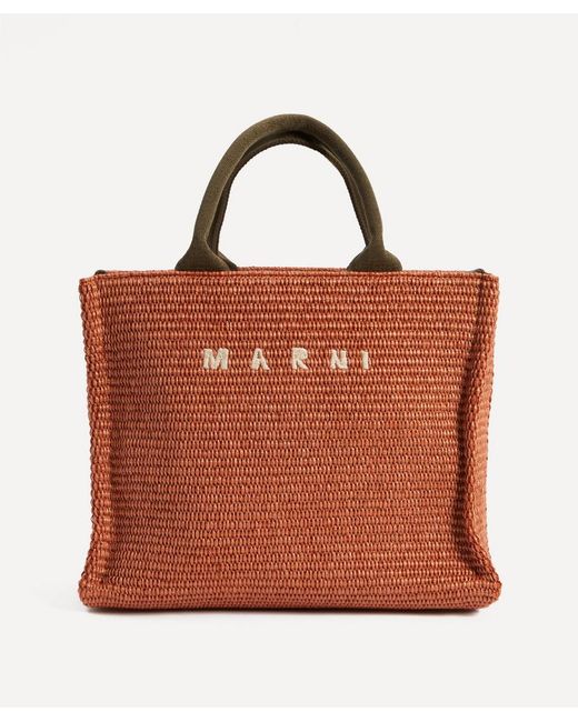 Marni Small Basket Tote Bag