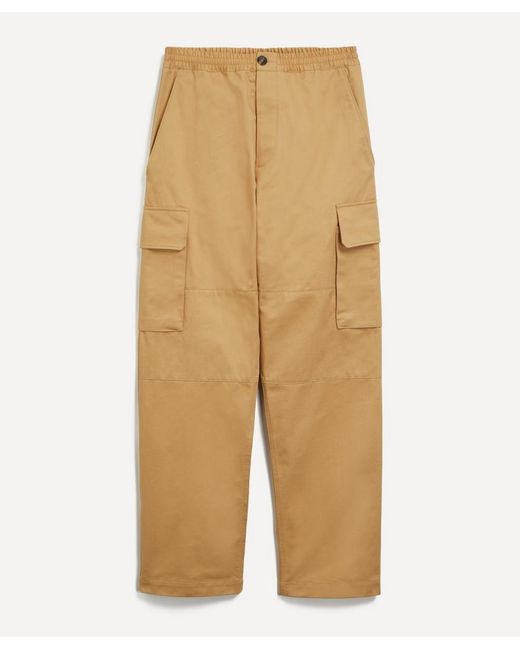 Marni Gabardine Workwear Cargo Trousers