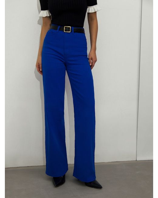 Lichi High-waisted relaxed fit jeans
