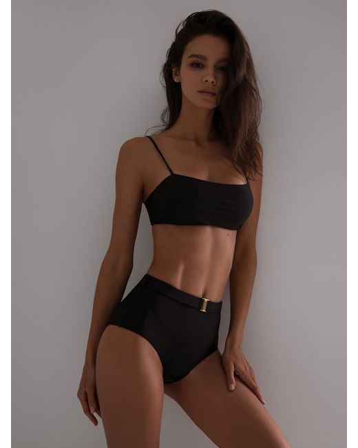 Lichi Skinny-strap bikini top