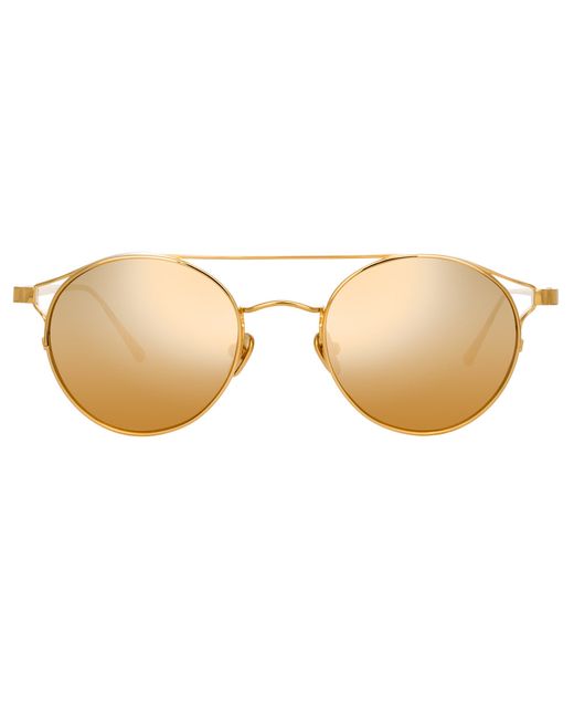 Linda Farrow Ali C1 Oval Sunglasses