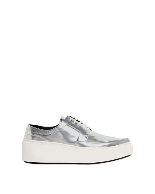 Kenzo 40MM MIRROR LEATHER DERBY LACE-UP SHOES