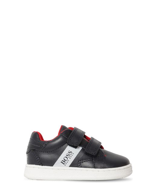 Hugo Boss Leather Sneakers W Straps