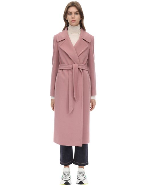 Tagliatore 02-05 Molly Belted Cashmere Wool Coat