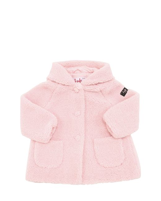 Il Gufo Hooded Terrycloth Coat