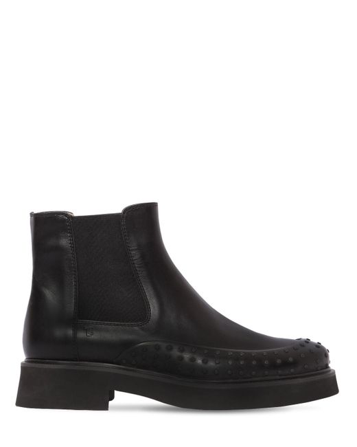 Tod's 35mm Beatles Leather Ankle Boots