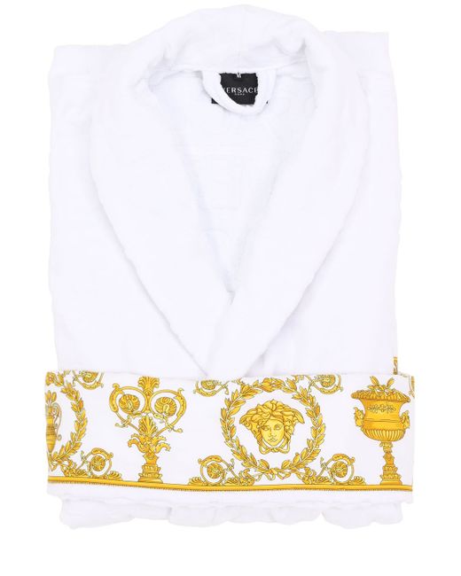 Versace Barocco Robe Cotton Bathrobe