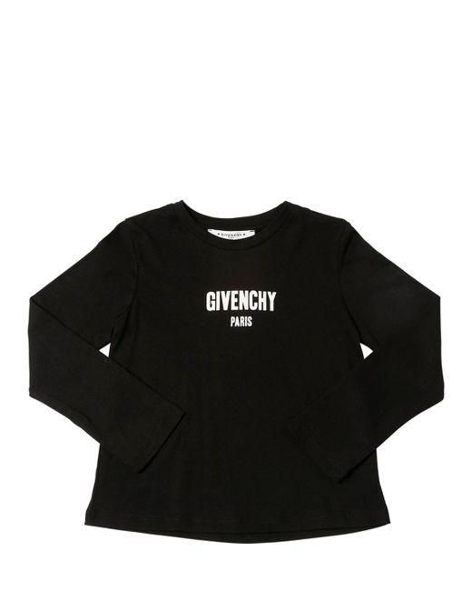 Givenchy Logo Print Cotton Modal Jersey T-shirt