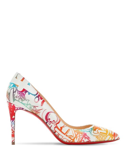 Christian Louboutin 85mm Pigalle Follies Leather Pumps