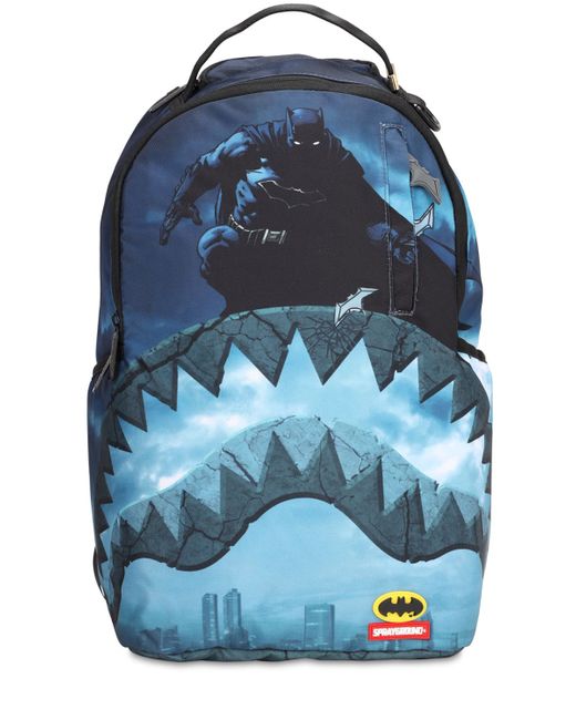 Sprayground Batman Shark Nylon Canvas Backpack
