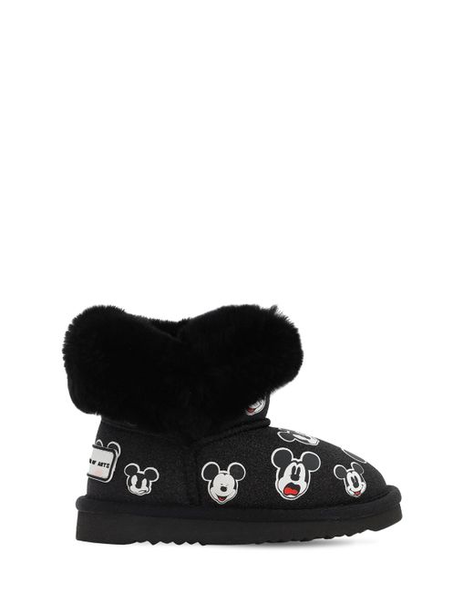 Moa Master Of Arts Mickey Mouse Glittered Boots