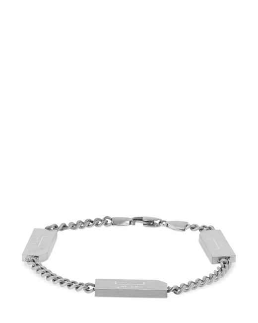 A-Cold-Wall Chain Bracelet W Logo Bars