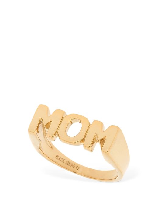 Maria Black Mom Ring