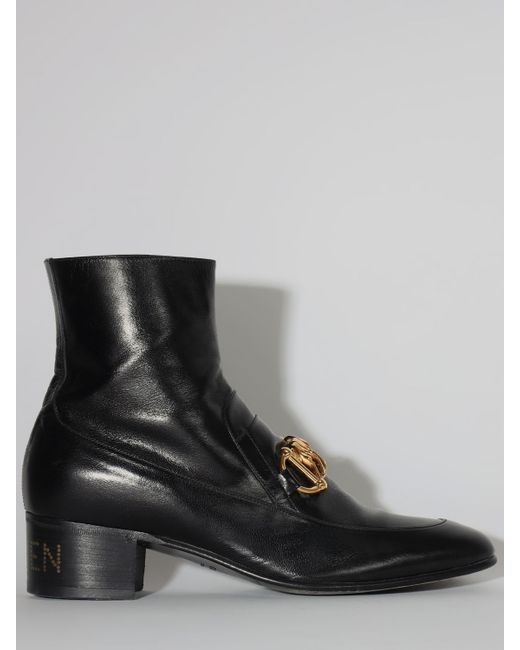 Gucci Leather Booties