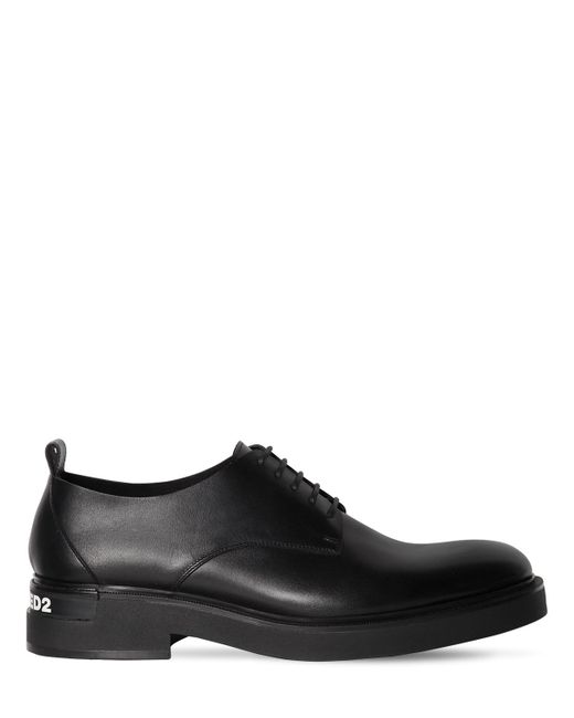 Dsquared2 45mm Leather Derby Shoes