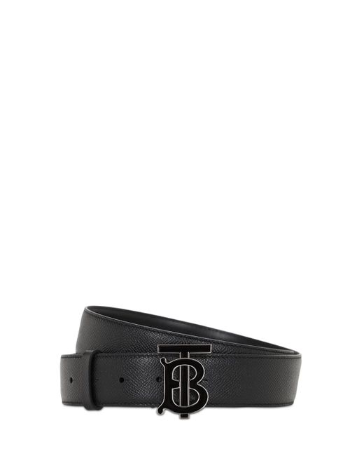 Burberry 35mm Tb Leather Belt